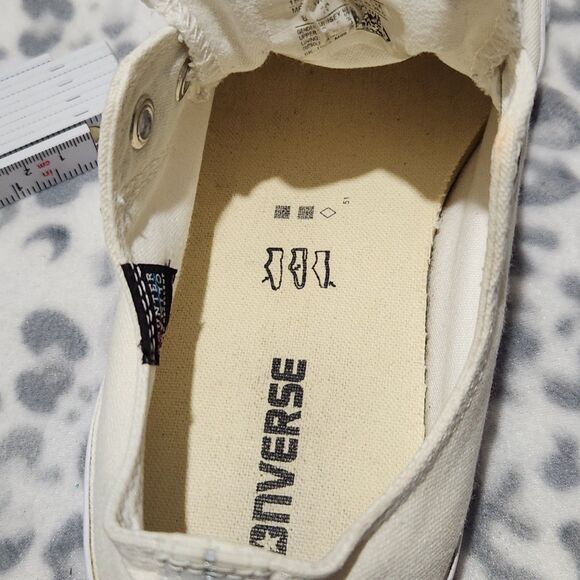 Converse Chuck Taylor All Star Unizex Size 8 Men's/ 10 Women Low Ivory/white - Picture 8 of 13